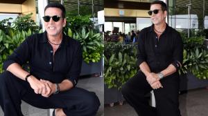 Akshay Kumar behaves pleasantly with paparazzi, asks them to do his photoshoot