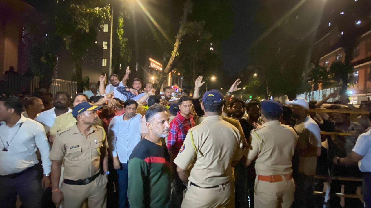 A community prayer seeking “wisdom and social harmony” was offered by Satam at Balasaheb Thackeray's memorial in Chhatrapati Shivaji Maharaj Maidan, Dadar, in Mumbai on Saturday