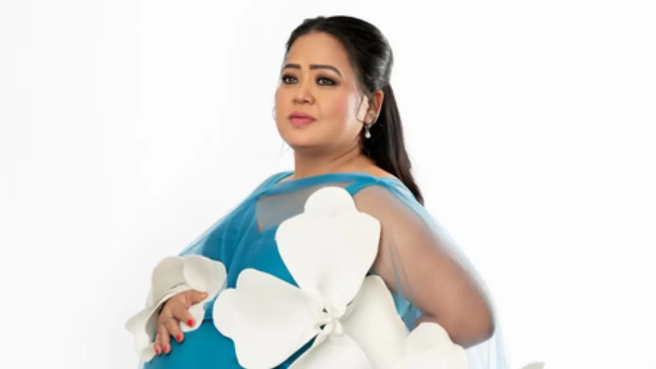 Bharti Singh dazzles in blue for her second pregnancy shoot; see pics Bharti Singh dazzles in blue for her second pregnancy shoot; see pics