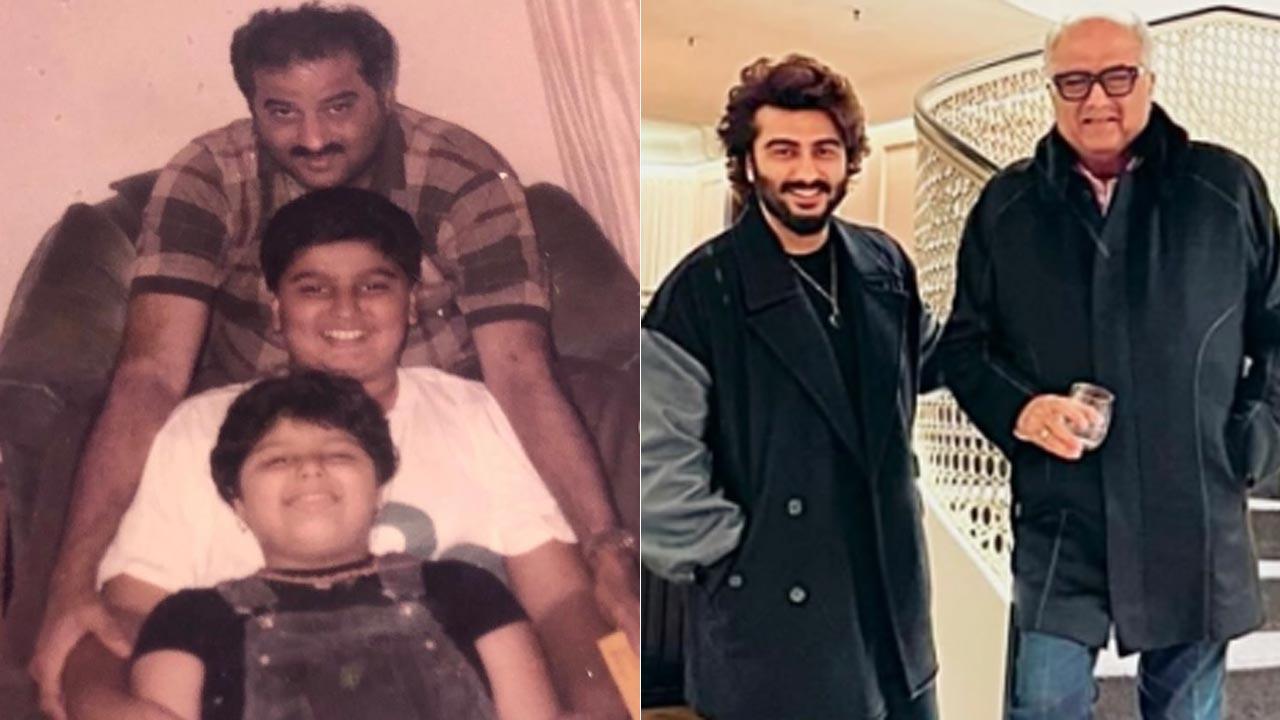 Arjun Kapoor wishes father Boney Kapoor on 70th birthday with throwback pics