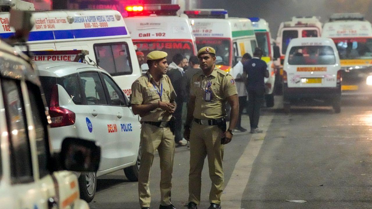 Delhi Police have sounded a high alert and stepped up checks across the capital and border area. PIC/ PTI