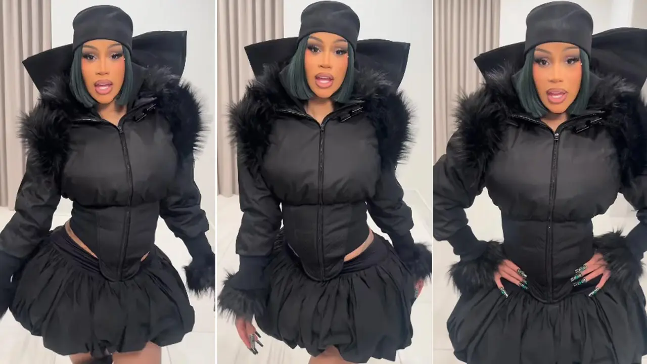 Cardi B welcomes fourth child, a baby boy with boyfriend Stefon Diggs