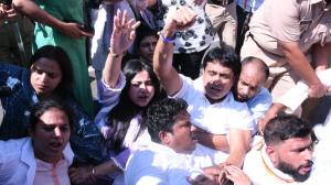 Satara doctor death case: Youth Congress stages protest in Mumbai, 200 detained