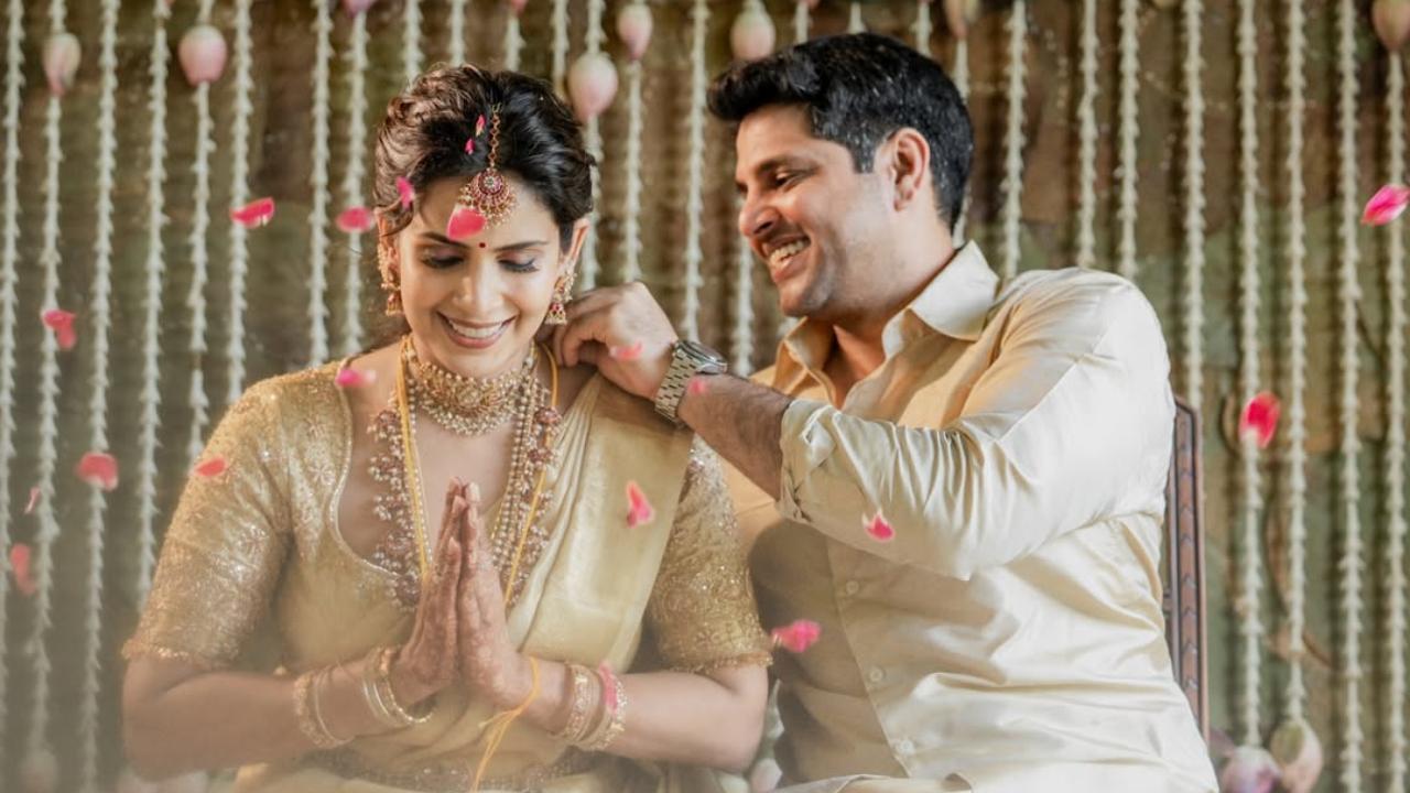Aniruda, the son of former cricketer Krishnamachari Srikkanth, married actress Samyuktha, who rose to fame through Bigg Boss Tamil and her recent film Madharas Mafia Company. Read full story here 