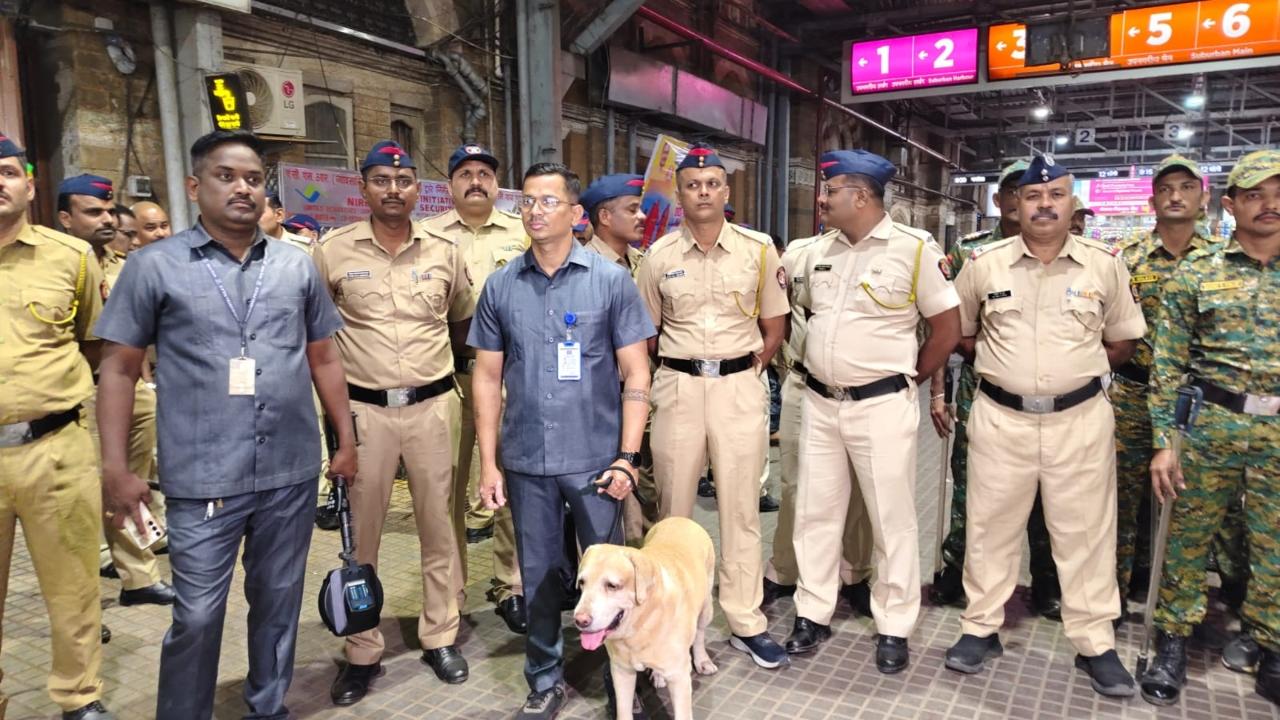 Heightened security has also been deployed at Mumbai’s Chhatrapati Shivaji Maharaj Terminus (CSMT) railway station, one of the city’s busiest transport hubs