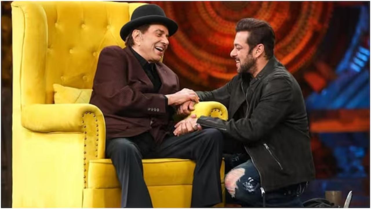 Dharmendra and Salman Khan