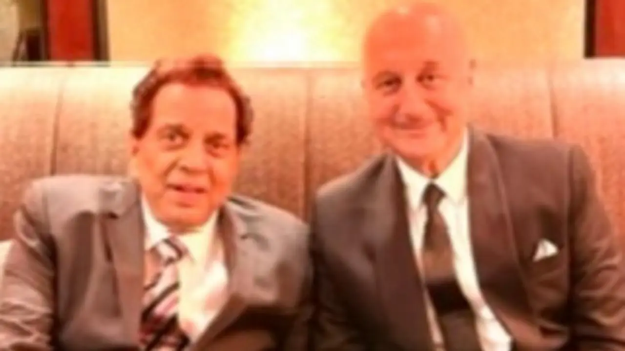 Anupam Kher says Dharmendra had the `softest and most generous heart`