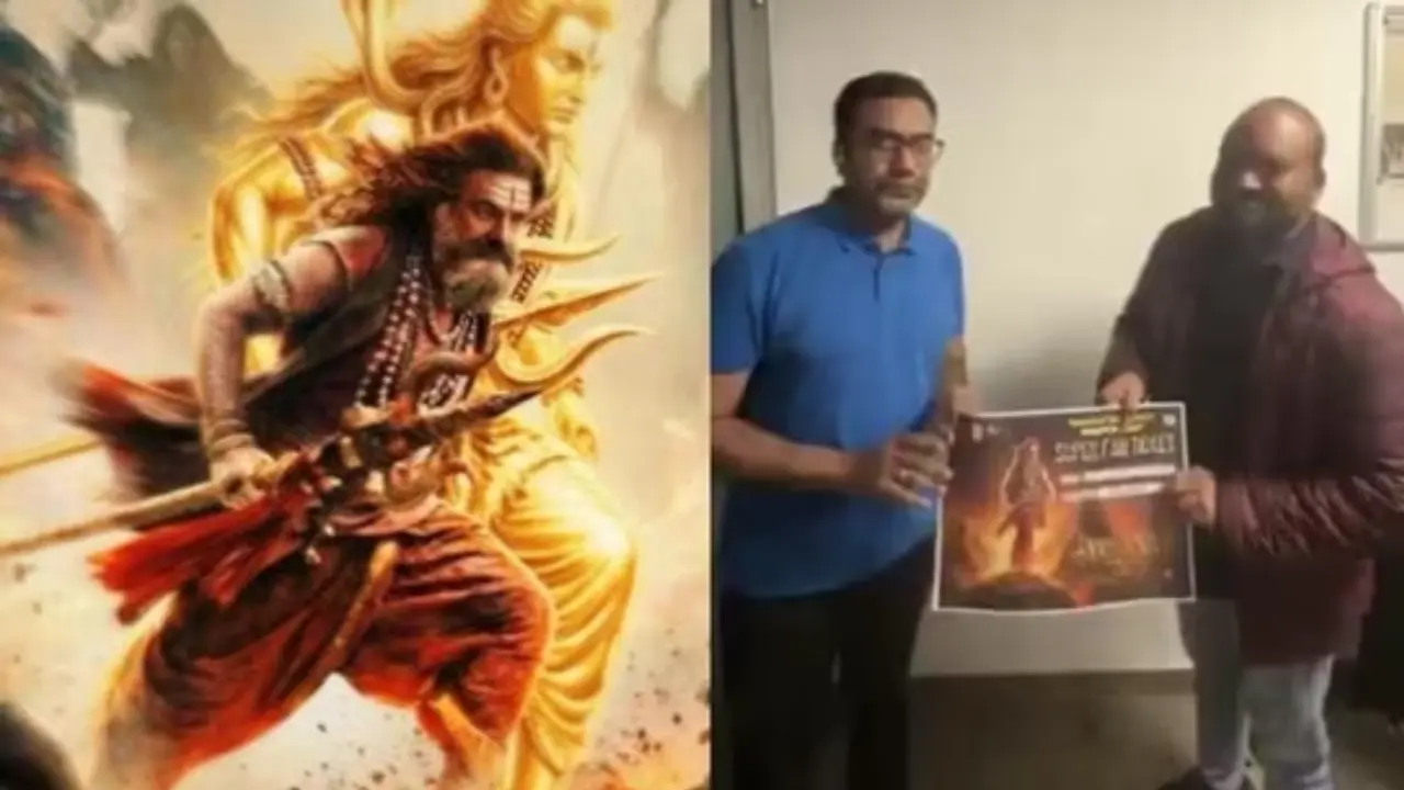 Balakrishna`s German fan shells Rs 1 Lakh to buy first ticket of Akhanda 2