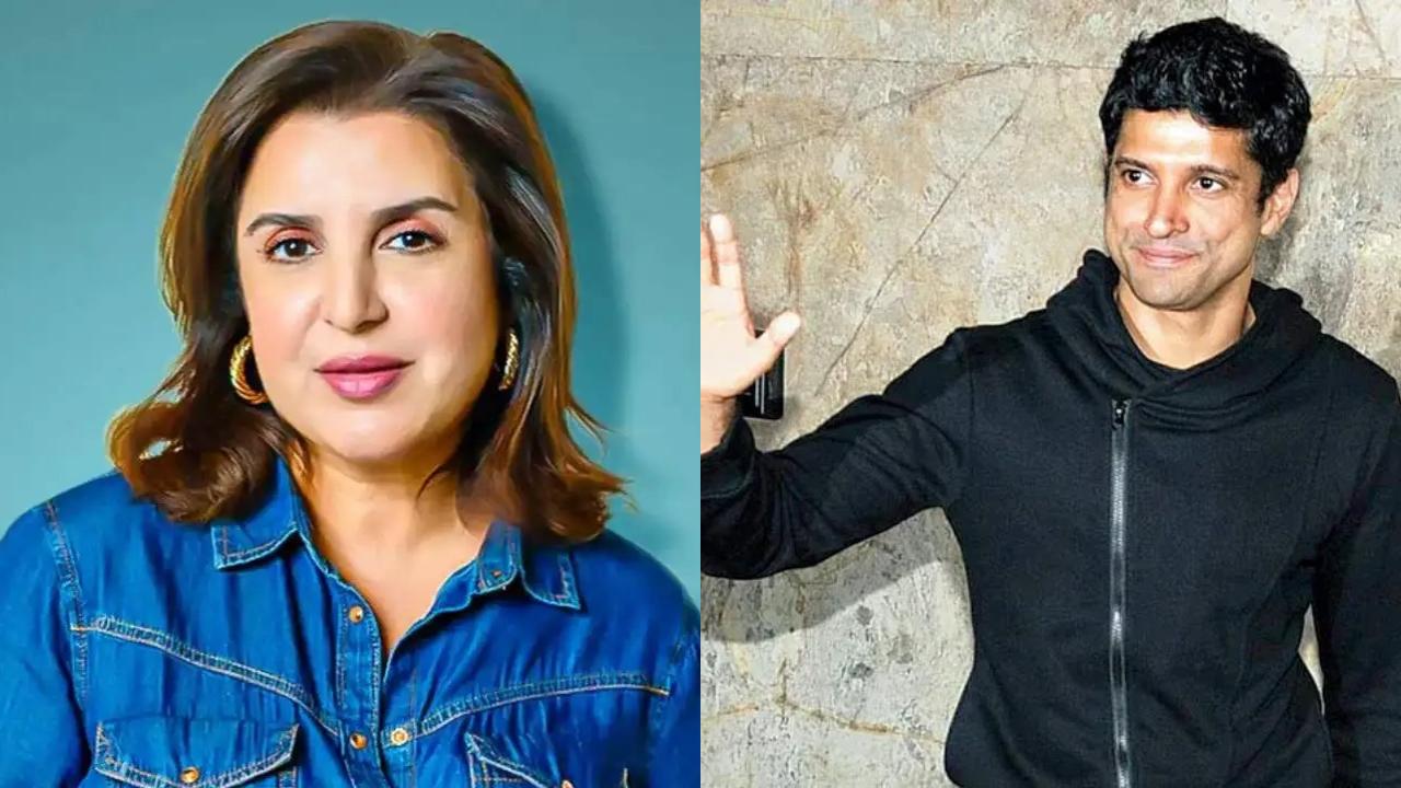 Farah Khan onthult dat haar neef Farhan Akhtar het niet verdiende om naar de universiteit te gaan