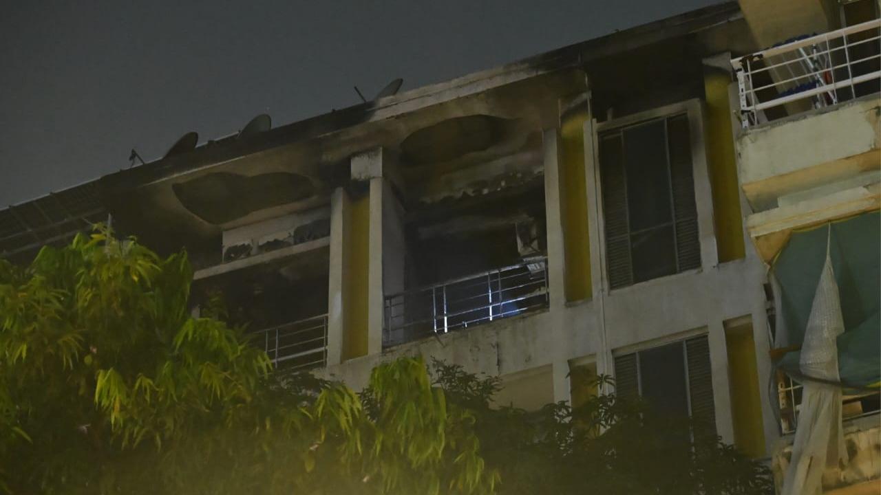 The MFB declared the fire as a Level-II at 16:52 hrs