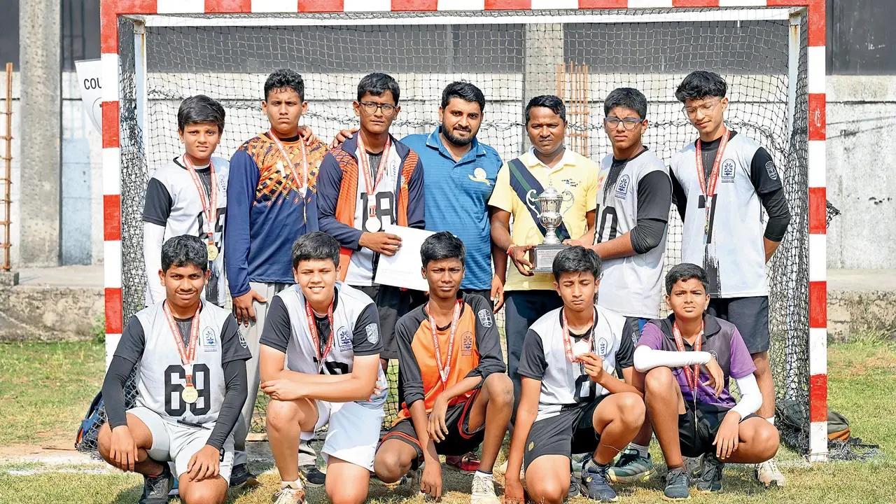 Lakshdham, Vibgyor are MSSA inter-school handball tournament champions