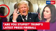 Trump EXPLODES at CBS Reporter: "Are You Stupid?" Holiday Press Clash Erupts