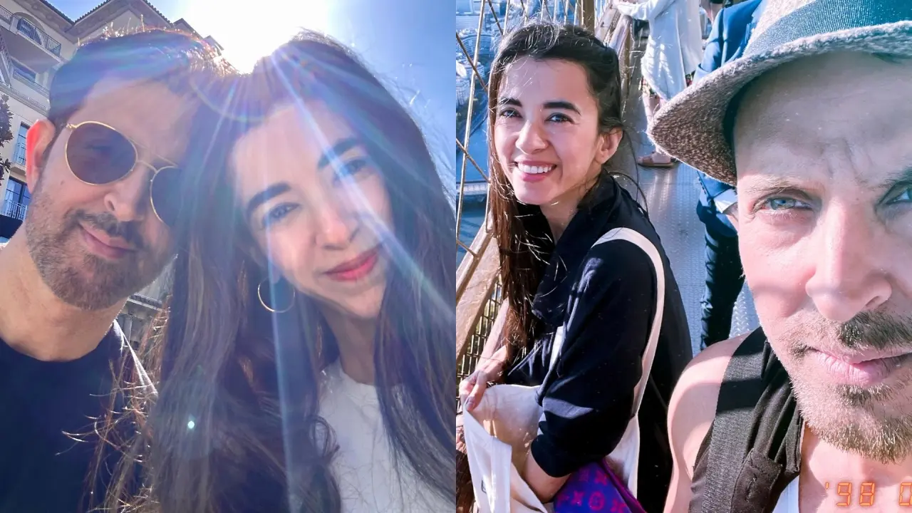 Hrithik Roshan shares heartfelt birthday wish for Saba Azad, latter reacts