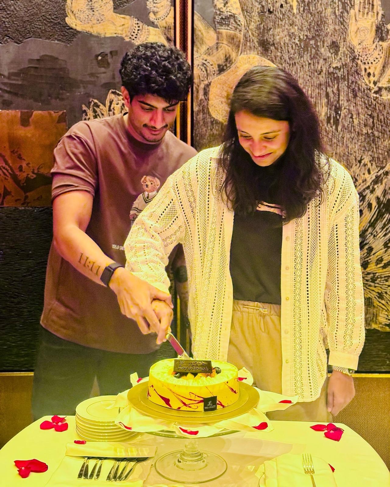 Palash and Smriti made their relationship Instagram official with this adorable picture in 2024, when they celebrated their 5 years of togetherness.