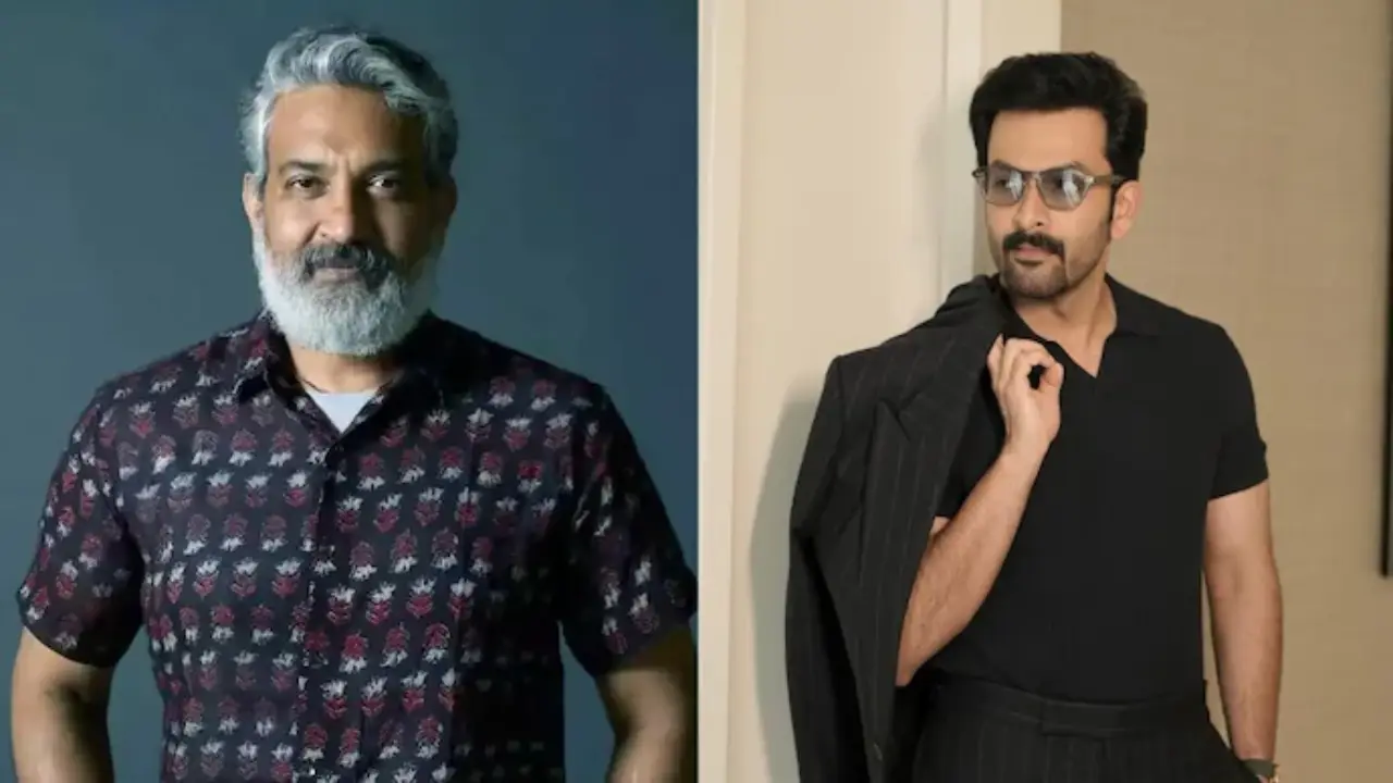 SS Rajamouli to reveal Prithviraj Sukumaran's character in SSMB29 SS Rajamouli and Prithviraj Sukumaran
