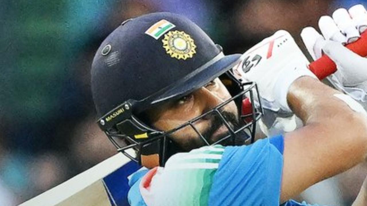 With the knock against the Proteas in the first ODI, Rohit also registered his 60th half-century in the format (Pic: X/@ICC)