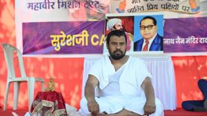 IN PHOTOS: Jain monk sits on fast over Dadar Kabutarkhana closure