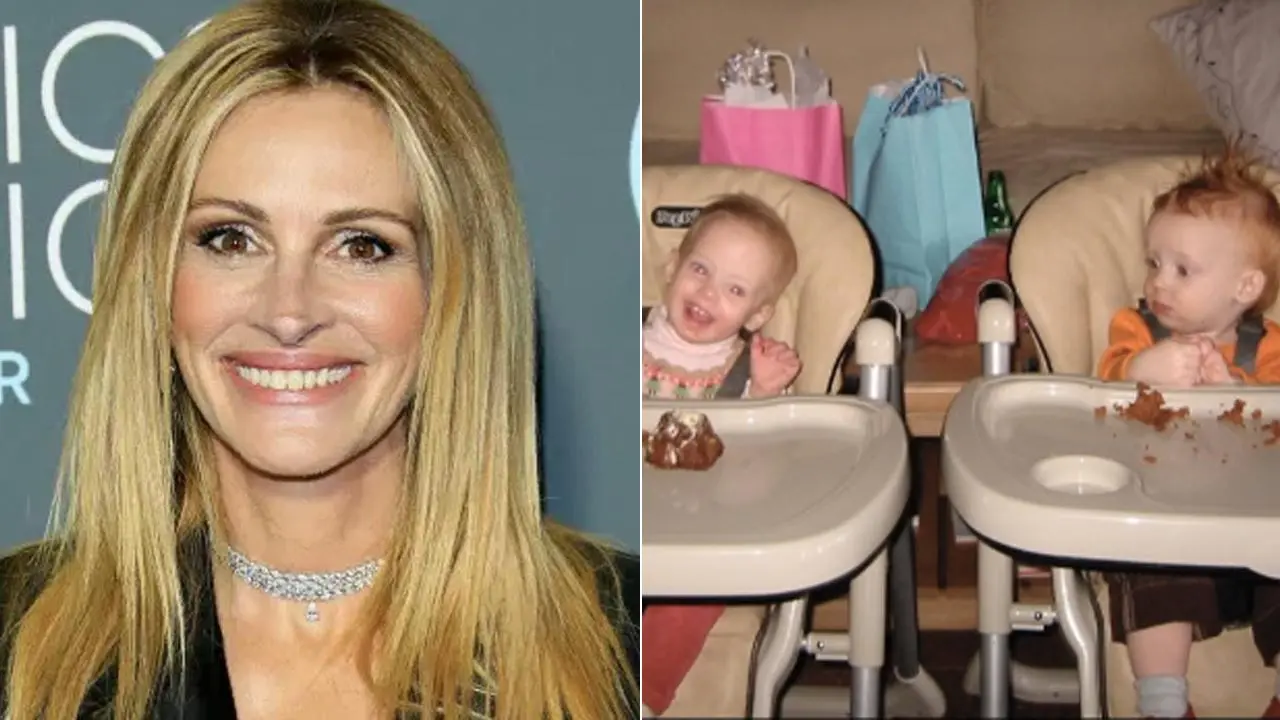 Julia Roberts shares sweet birthday wish for her twins Hazel and Phinnaeus Julia Roberts. Pic/AFP; (right) Hazel and Phinnaeus. Picture Courtesy/Julia Roberts`s Instagram account
