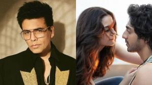 Karan Johar spills beans on Aneet Padda and Ahaan Panday's rumoured romance