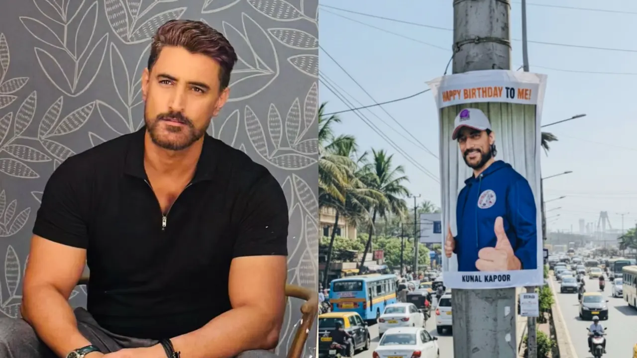 Kunal Kapoor puts up birthday posters for self on streets of Mumbai, here's why