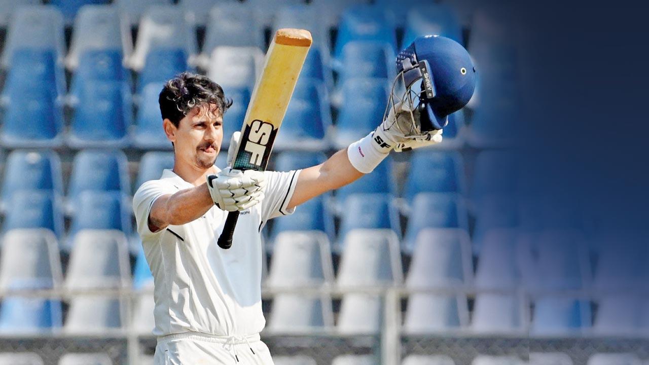 Ranji Trophy: Siddhesh Lad, Akash Anand smash centuries against Puducherry