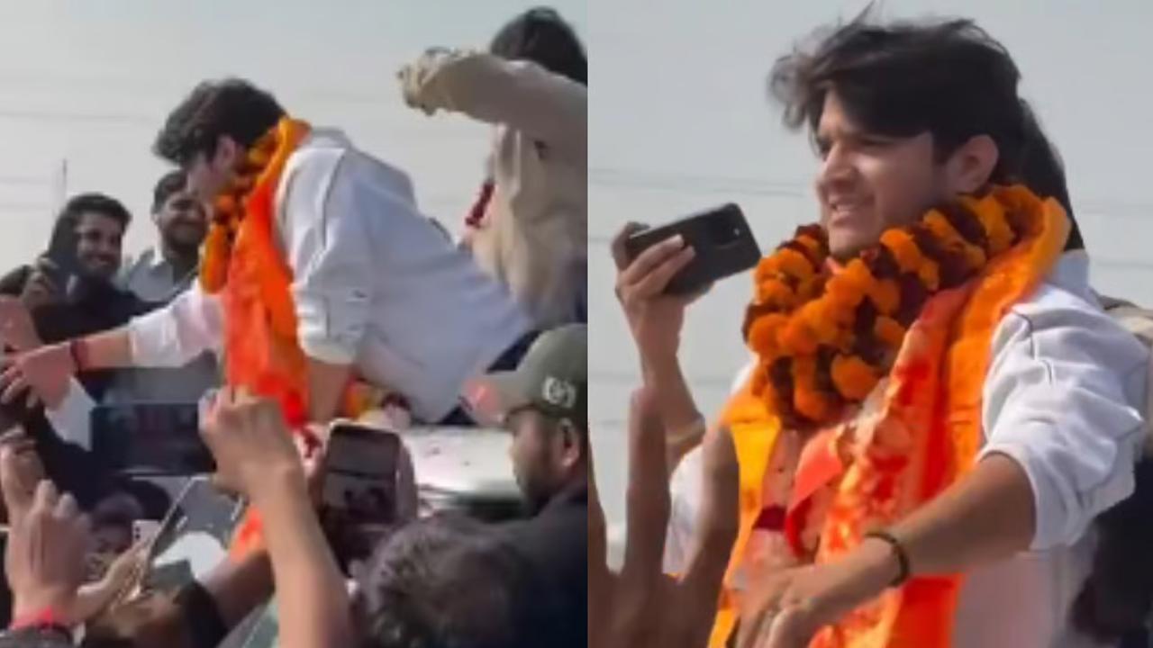 Bigg Boss 19: Mridul Tiwari receives a grand welcome in his hometown