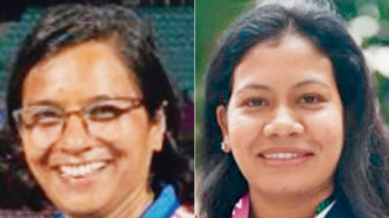 Rakhi V Darne, Head Physiotherapist (left) & Akansha Satyavanshi, Physiotherapist