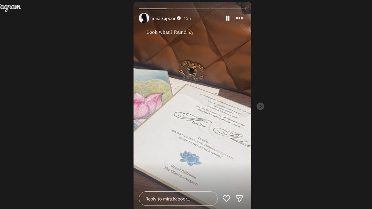 Picture Courtesy/Mira Rajput`s Instagram account