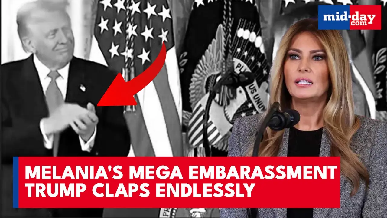caught on cam: melania goes frost-cold as trump’s oval office clapfest explodes
