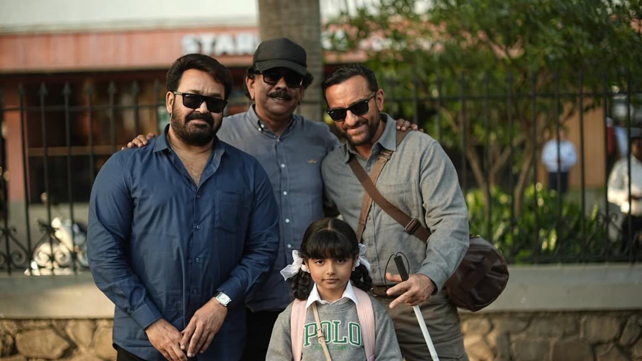 Haiwaan: Mohanlal shoots for his cameo in Akshay Kumar, Saif Ali Khan-starrer