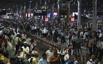 Train movement on the route was affected after the incident, sources said. Pic/Ashish Raje