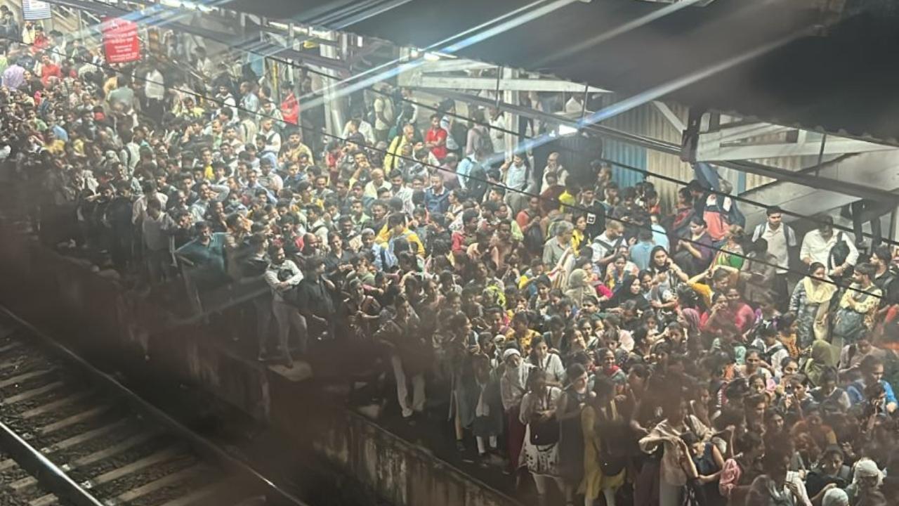 Train movement on the route was affected after the incident, they said