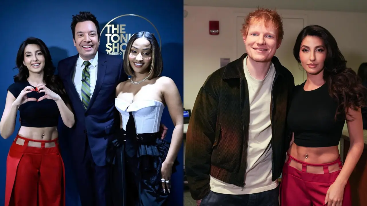 Nora Fatehi makes US television debut on The Tonight Show