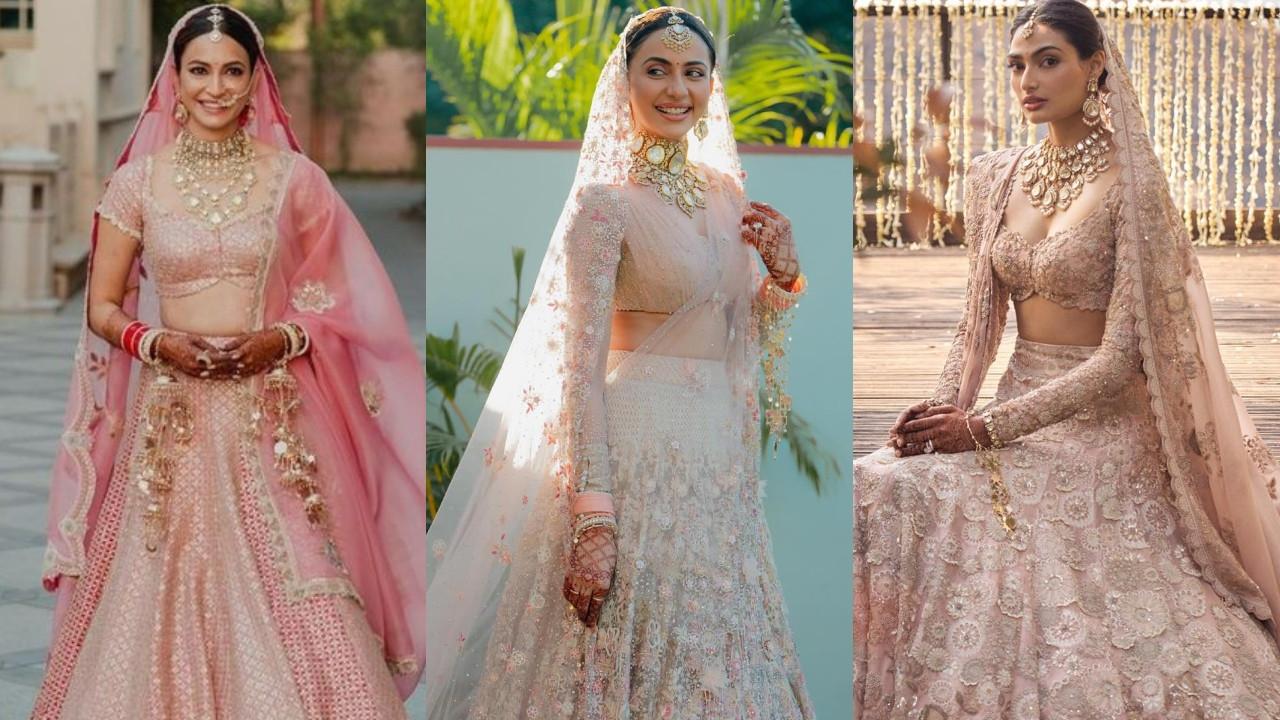 Wedding bells in 2025? Take dreamy pastel lehengas cues by B-town divas
