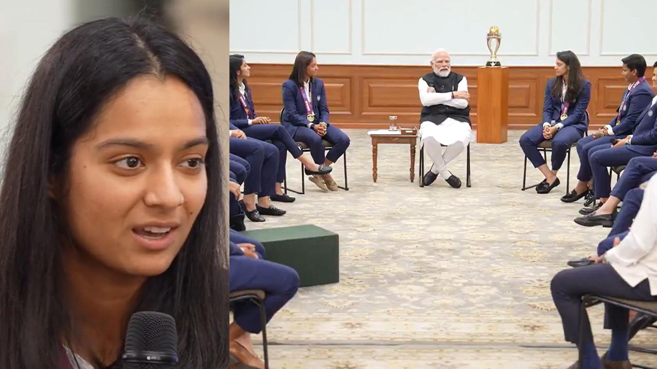 Pratika Rawal hails Team India at PM Narendra Modi's residence
