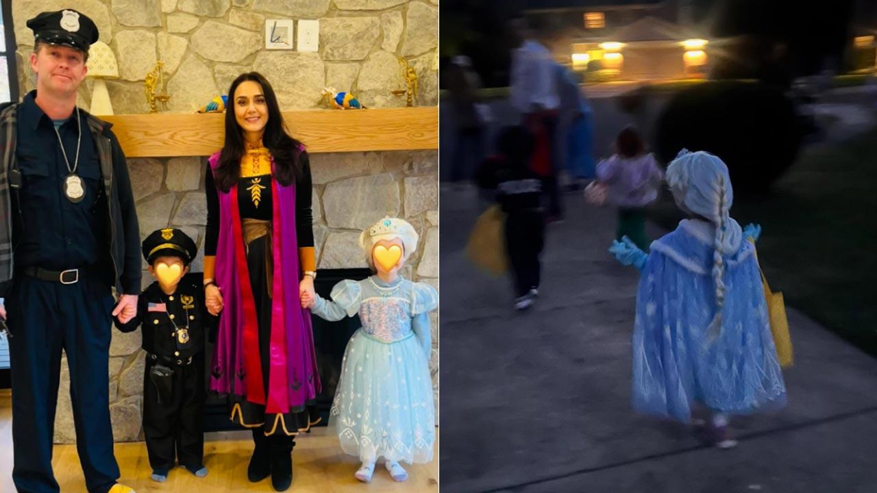 Preity Zinta's Halloween pictures with her kids are all things adorable 