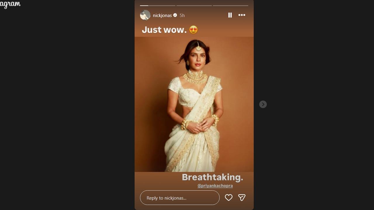 Picture Courtesy/Nick Jonas` Instagram account