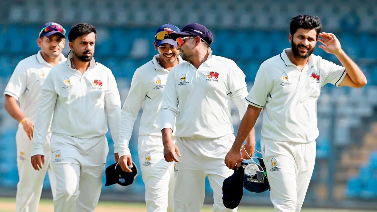 Ranji Trophy, Day Four: Skipper Shardul Thakur shines through! Ranji Trophy, Day Four: Skipper Shardul Thakur shines through!