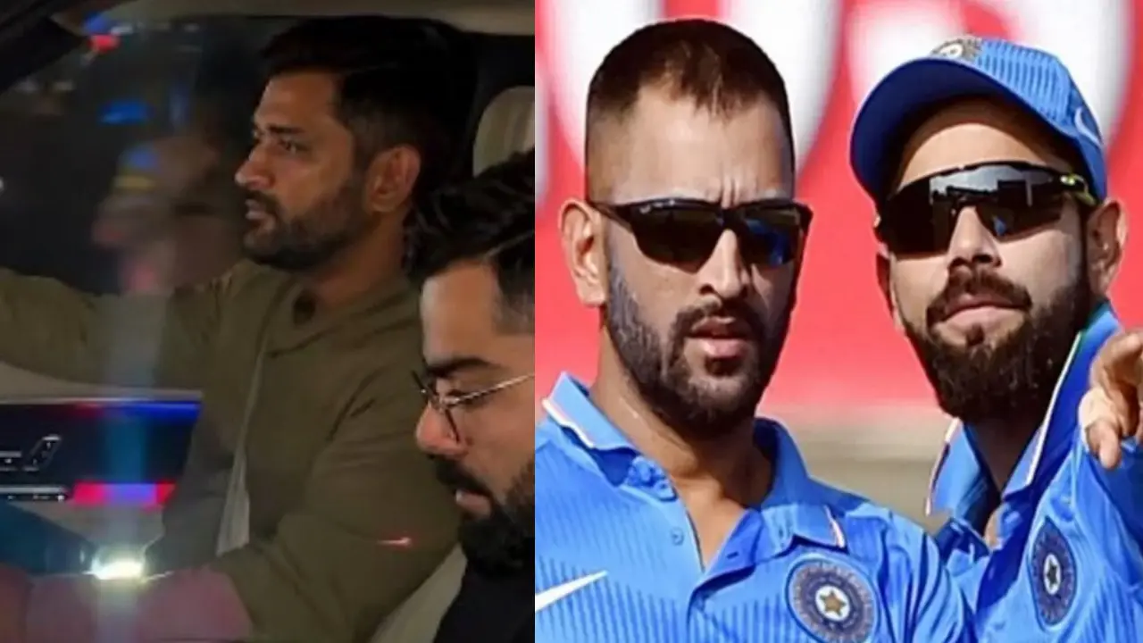 MS Dhoni, Virat Kohli`s reunion steals limelight ahead of ODI series against SA