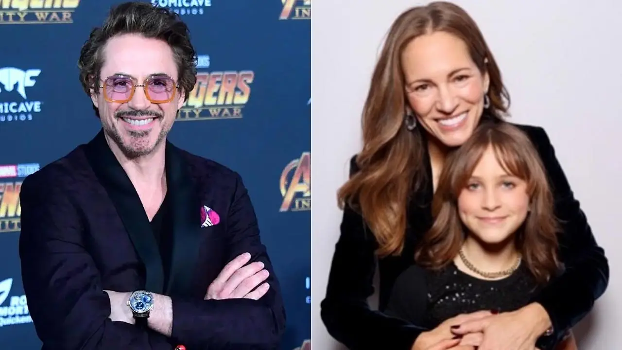 RDJ wishes wife and daughter on their birthdays by sharing rare photo Robert Downey Jr; (right) Susan and daughter Avri. Picture Courtesy/Robert Downey Jr`s Instagram account
