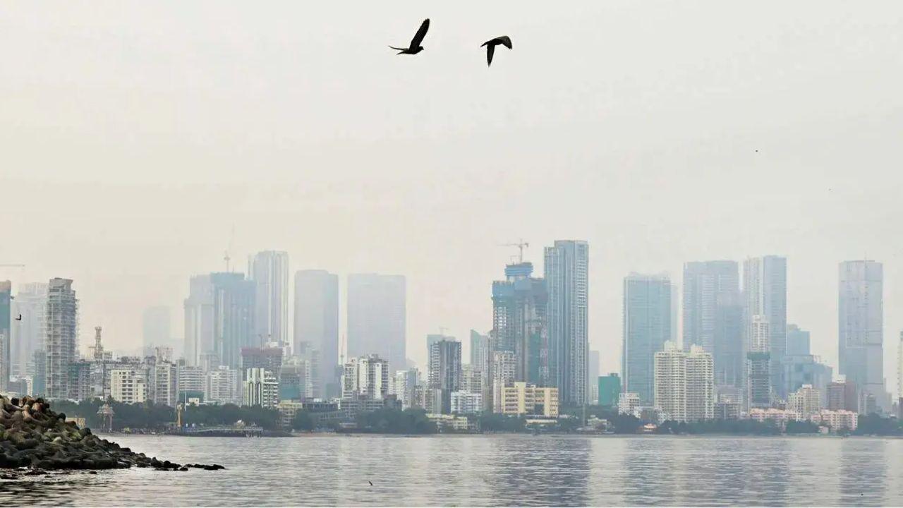 Mumbai weather updates: City experiences light rain on Monday morning, AQI stays in ‘good’ category