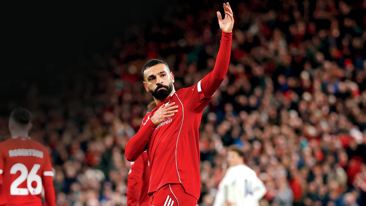 English Premier League: Mo Salah supplies relief to Liverpool English Premier League: Mo Salah supplies relief to Liverpool