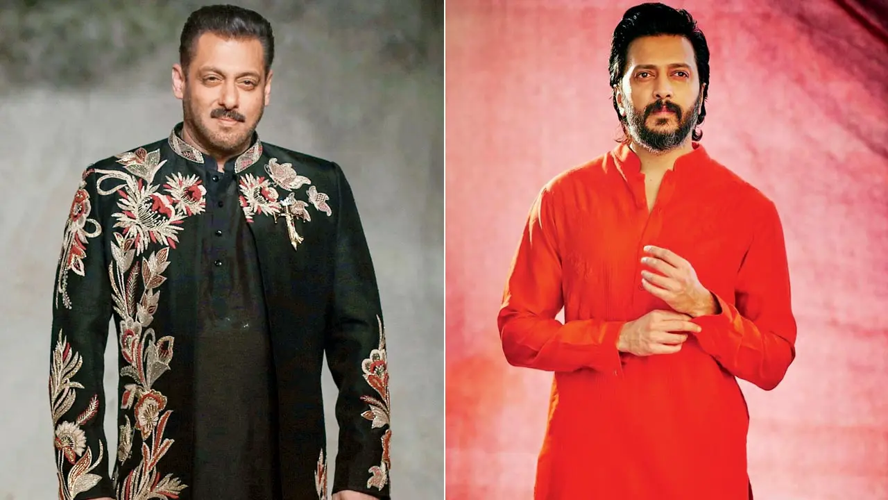 Salman Khan wraps shooting his cameo for Ritiesh Deshmukh's Raja Shivaji