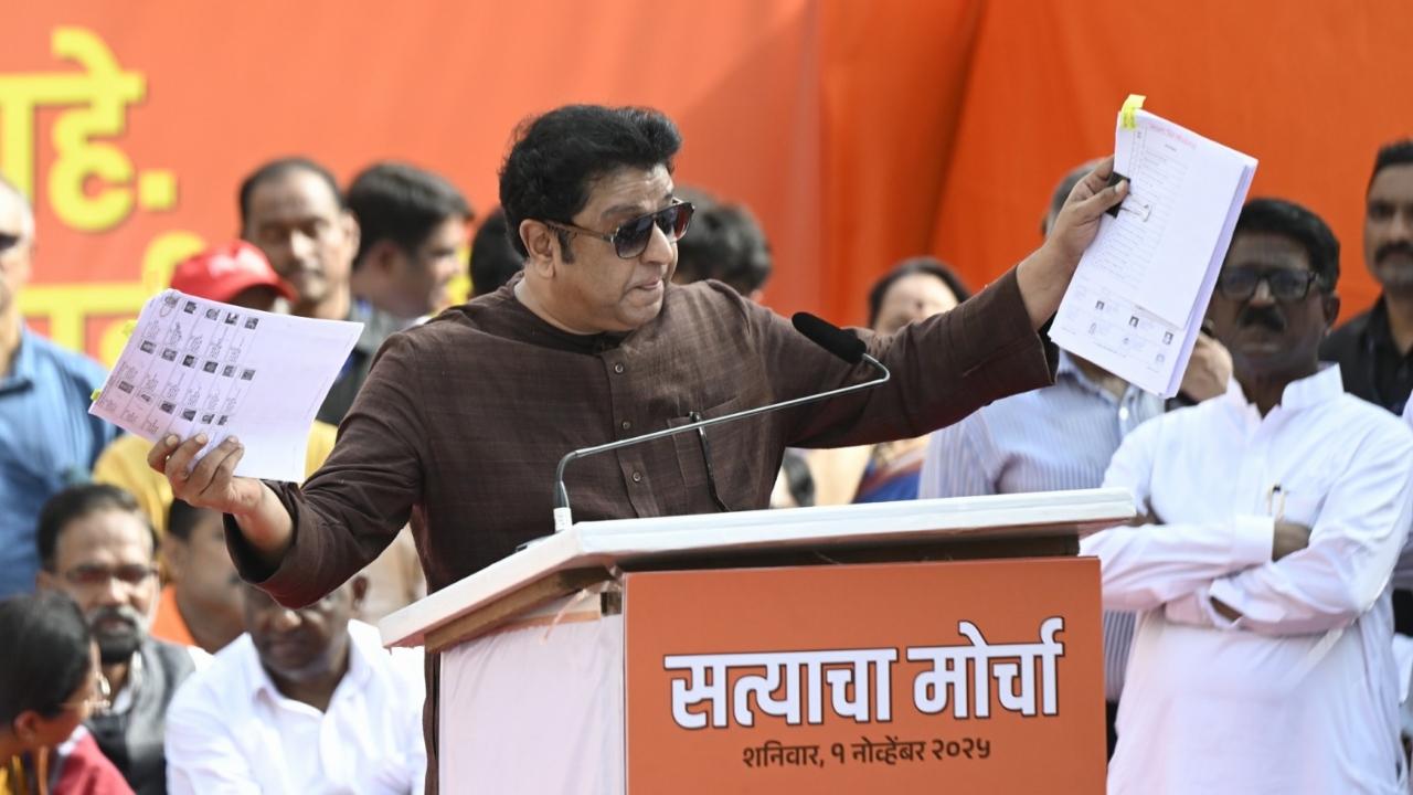 Raj Thackeray said that since local body polls have already been delayed for five years, waiting another year would not be a problem. He urged party workers to inspect the electoral rolls carefully and take strict action against bogus voters