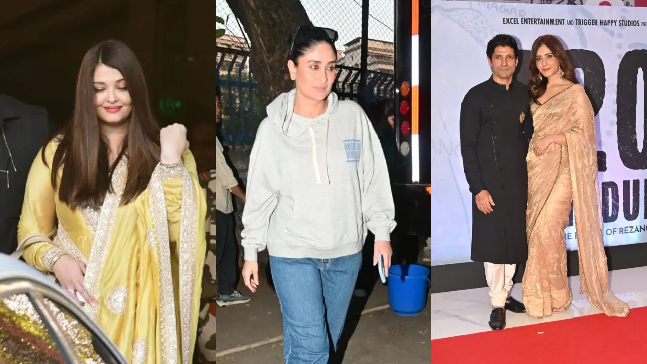 Aishwarya Rai Bachchan, Kareena Kapoor, Farhan Akhtar and others