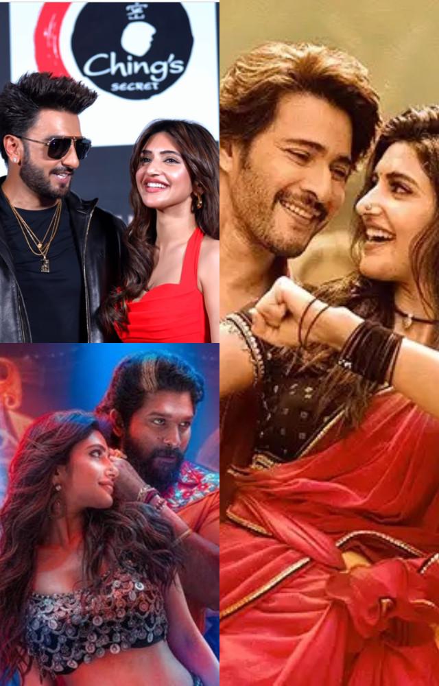 6 times Sreeleela created electrying chemistry with co-stars