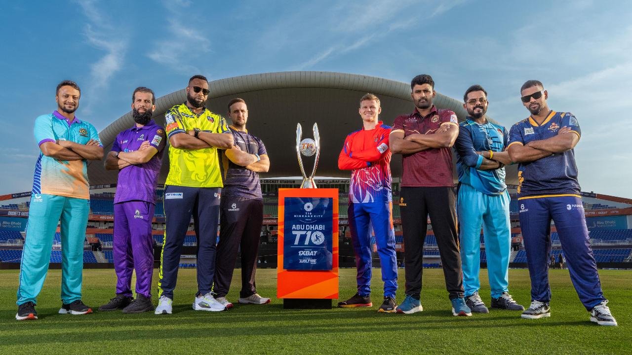 Cricket`s biggest names gather ahead of the 2025 Abu Dhabi T10 season opener