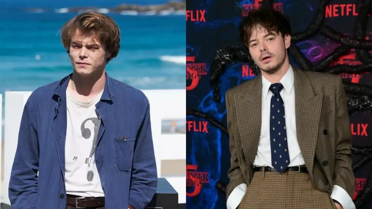 British actor Charlie Heaton, who plays Jonathan Byers, was 22 when Stranger Things first premiered. Over the seasons, he becomes a protective force for his family and a supportive partner to Nancy.