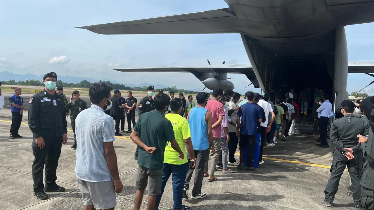 India repatriates 270 victims from Thailand after Myanmar cyber scam crackdown