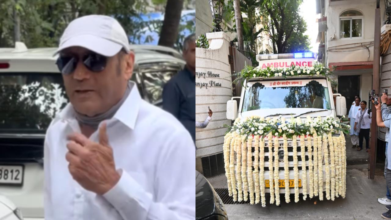 `Band karo ye tamasha`: Jackie Shroff slams paparazzi at Zarine Khan`s funeral